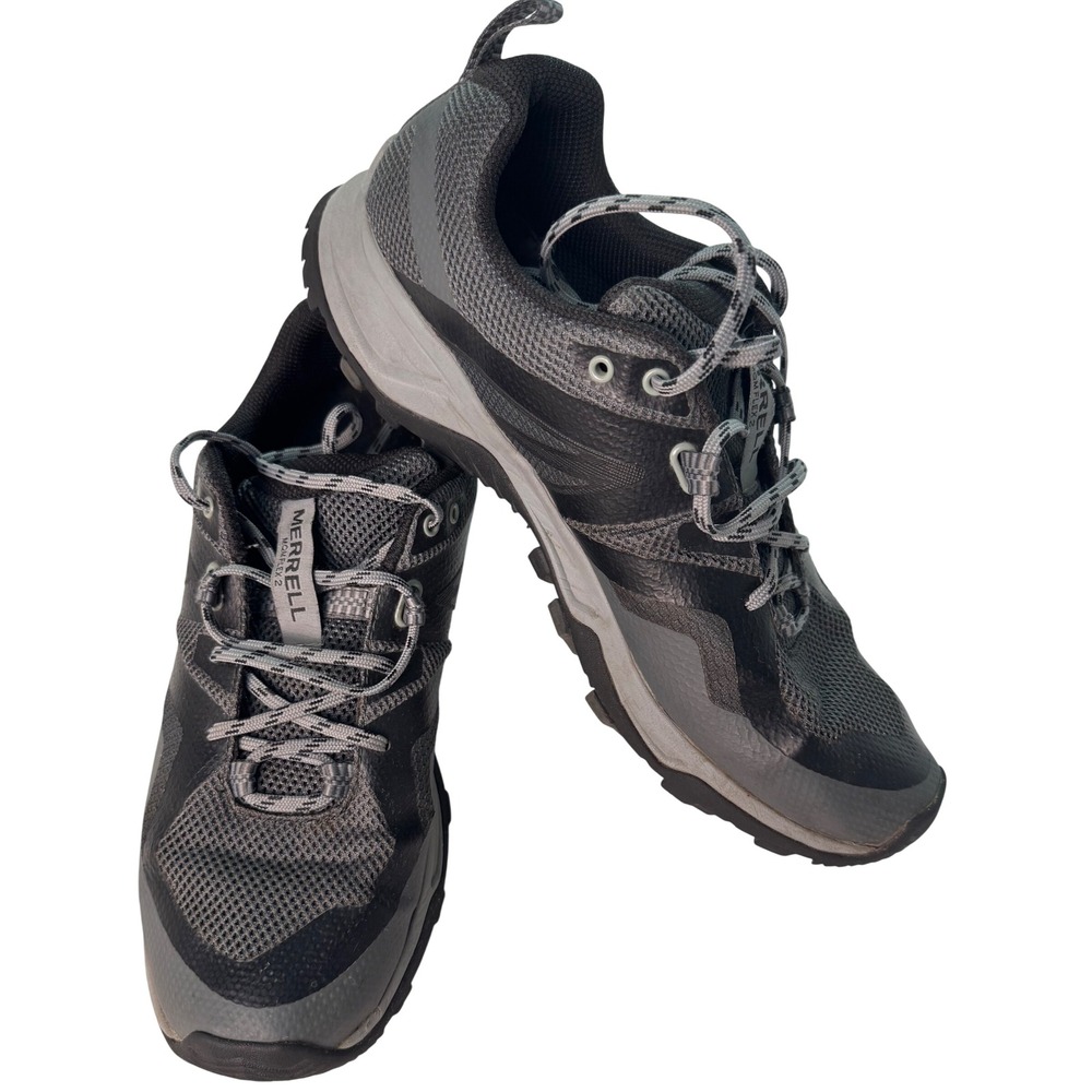 Merrell MQM Flex 2 Mens Hiking Shoes Black Granite Sneakers J034233 Size 13